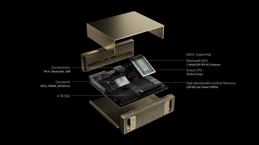 NVIDIA Projects Digits Supercalculateur intelligence artificielle