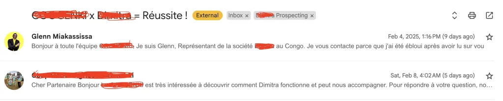 cold emailing exemple de cold email à succès