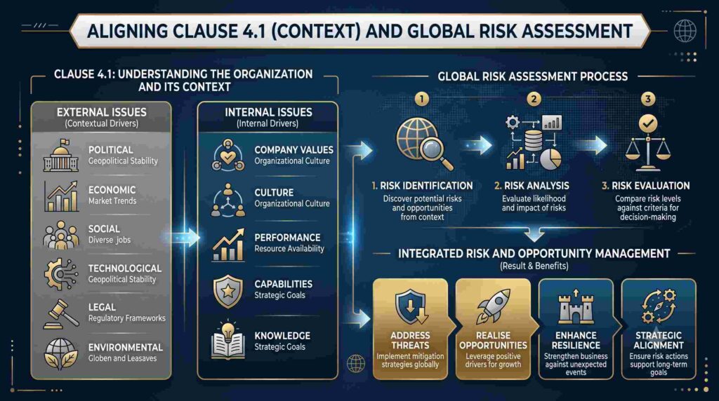 Clause 4.1 ISO 27001 - SMSI - Enjeux internes et externes