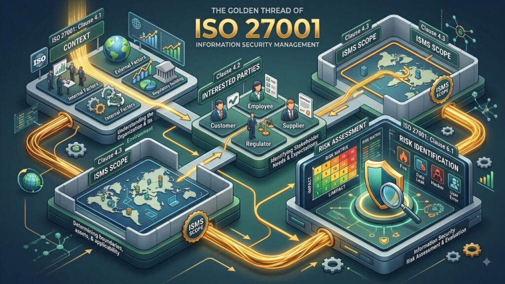 Lien entre la clause 4.2 ISO 27001 et les risques